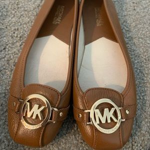 Michael Kors Tan Flats